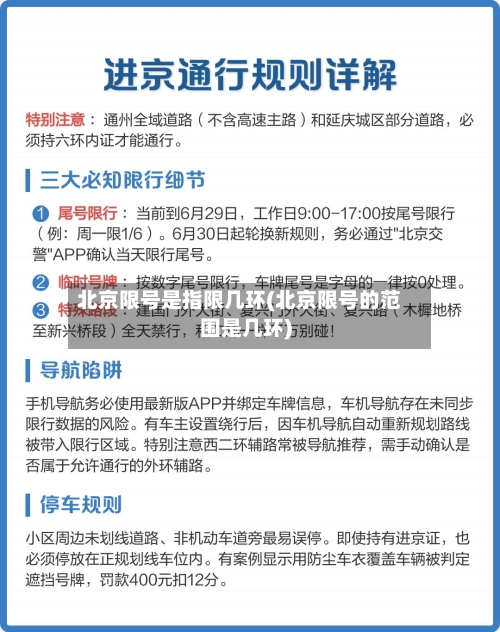 北京限号是指限几环(北京限号的范围是几环)-第2张图片