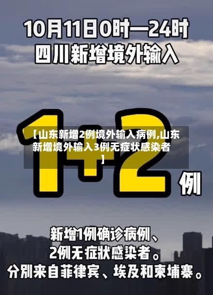 【山东新增2例境外输入病例,山东新增境外输入3例无症状感染者】-第3张图片