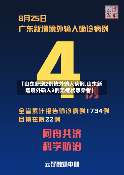 【山东新增2例境外输入病例,山东新增境外输入3例无症状感染者】-第1张图片