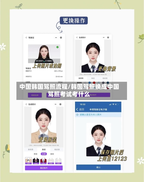 中国韩国驾照流程/韩国驾照换成中国驾照考试考什么