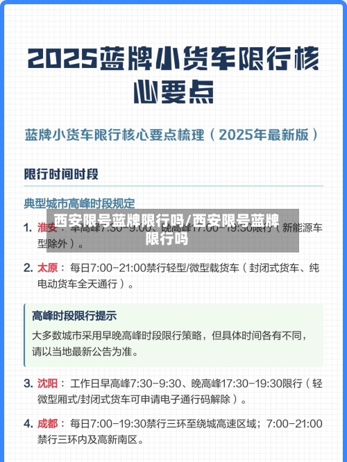 西安限号蓝牌限行吗/西安限号蓝牌限行吗