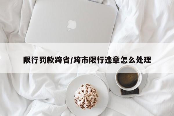 限行罚款跨省/跨市限行违章怎么处理